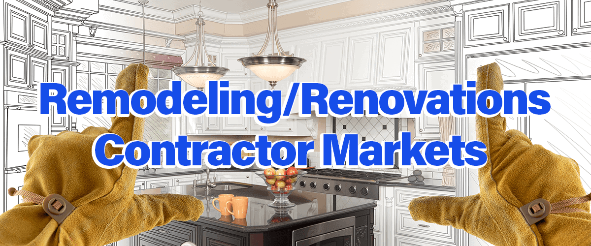 Featured image for “Remodeling/Renovations Contractor Markets”